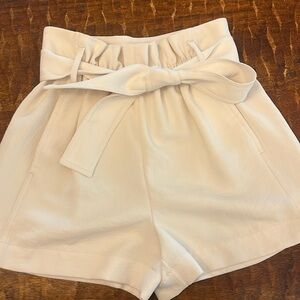 Wilfred High-waisted Paperbag Shorts